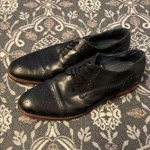 Joseph Abboud black dress shoes, size 11